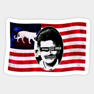 God Save the Sheen Sticker